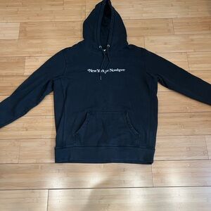 NYON New York Or Nowhere Black Hoodie Size XL